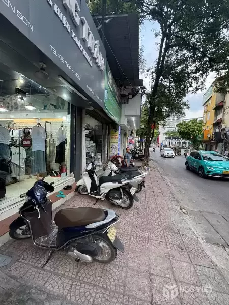 BÁN NHÀ MẶT PHỐ NGÔ GIA TỰ,  VỈA HÈ ĐÁ BÓNG, KINH DOANH ĐỈNH - LONG BIÊN HÀ NỘI