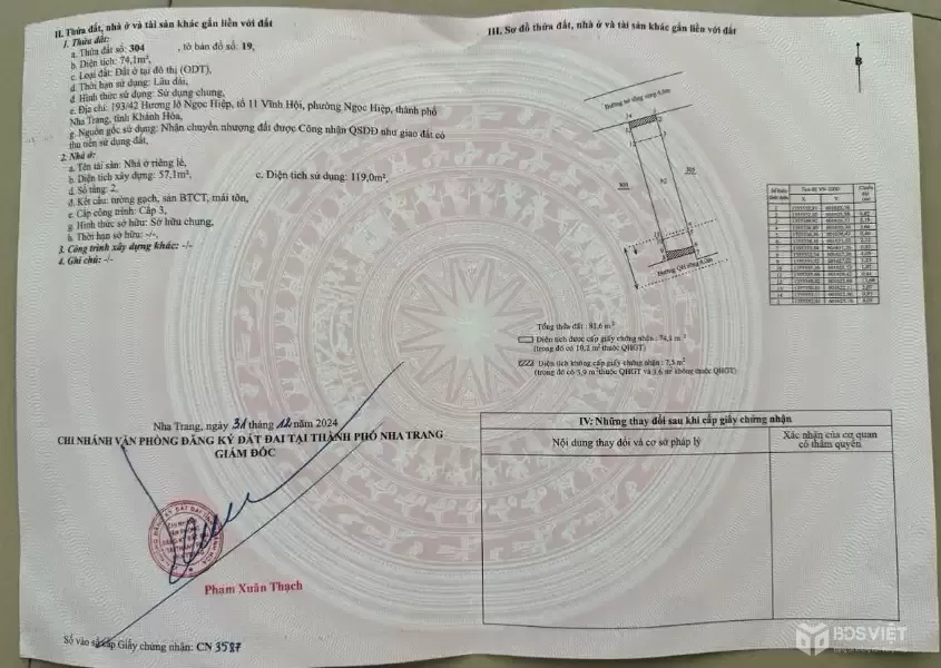 Bán Nhà 2 tầng đường Hương Lộ Ngọc Hiệp ngay Cầu Hộ, P.Tây Nha Trang - Giá 3,5 tỷ