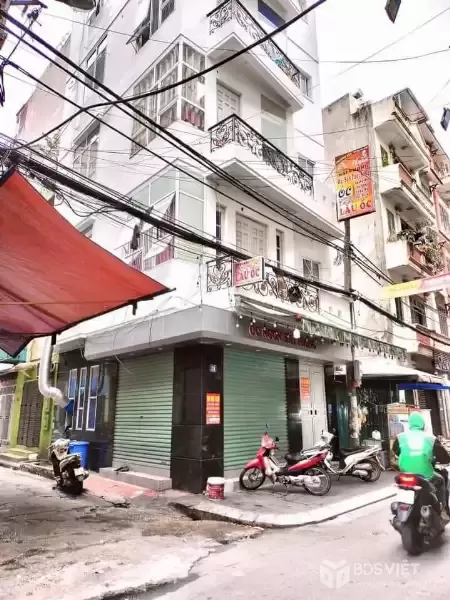 BÁN NHÀ GẦN HỌC VIÊN TÀI CHÍNH - DT61M2 - MT5.6M - 4 TẦNG - LÔ GÓC - NGÕ Ô TÔ TRÁNH