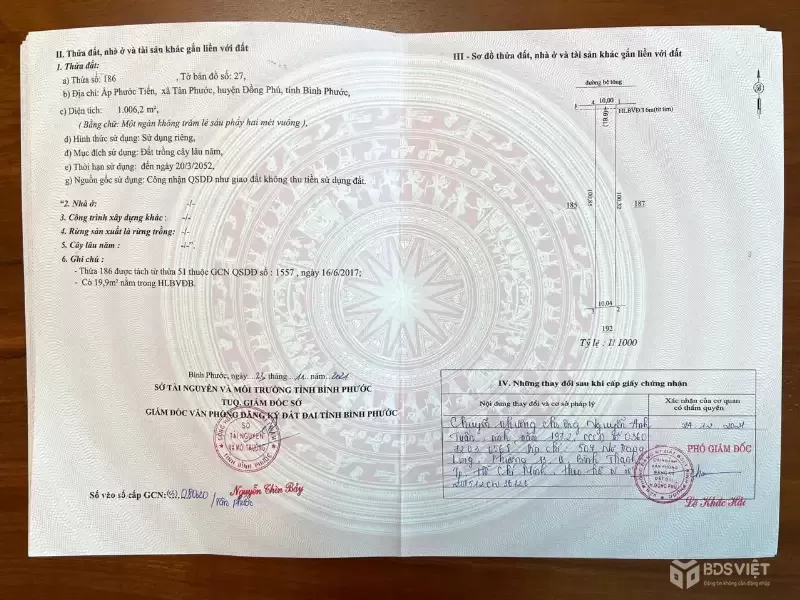 Bán đất sào giá đầu tư