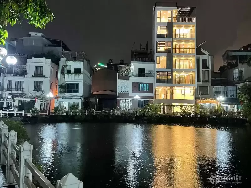 BÁN NHÀ MẶT HỒ LONG BIÊN - VIEW HỒ CỰC THOÁNG ĐẸP, GẦN CẦU LONG BIÊN