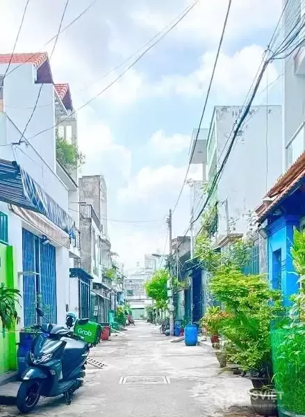 Nhà Mới Đẹp Gần Tỉnh Lộ 10 Aeon Bình Tân HXH Nở Hậu Giá Nhỉnh 3Ty