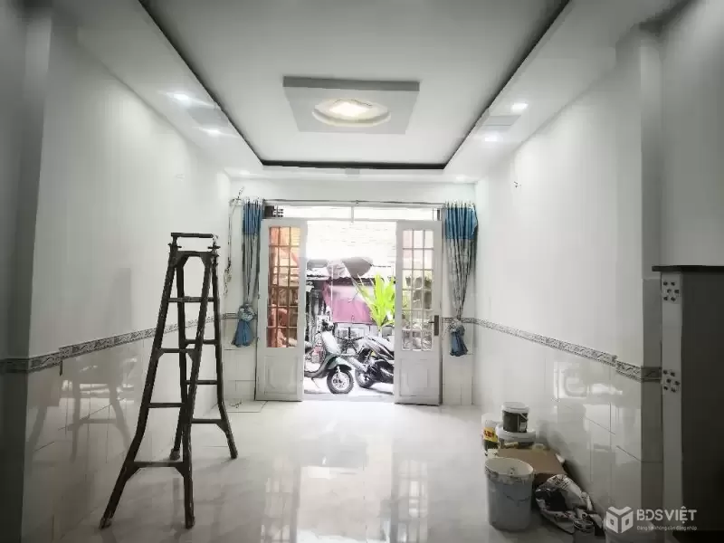 Bán nhà 3 tầng, 32m², Hẻm xe hơi, gần Hương Lộ 2, Lê Văn Quới, Ngã Tư Bốn Xã, chỉ hơn 3 tỷ