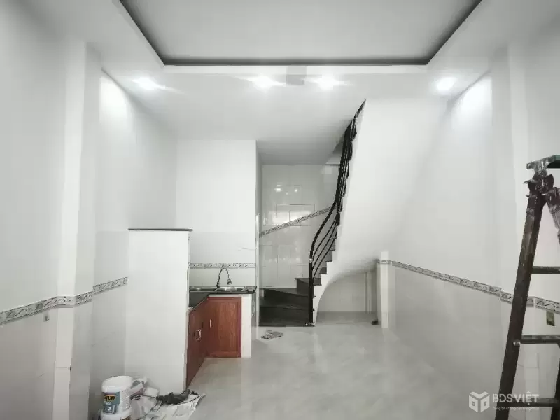 Bán nhà 3 tầng, 32m², Hẻm xe hơi, gần Hương Lộ 2, Lê Văn Quới, Ngã Tư Bốn Xã, chỉ hơn 3 tỷ