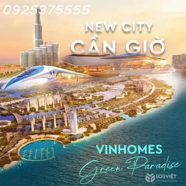 Vinhomes Cần Giờ đại đô thị 2870hecta lớn nhất Việt Nam. Nhận booking và giữ giá tốt ngay từ khi làm móng.