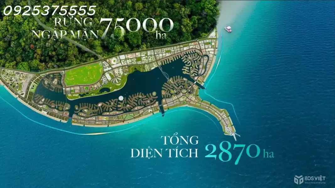 Vinhomes Cần Giờ đại đô thị 2870hecta lớn nhất Việt Nam. Nhận booking và giữ giá tốt ngay từ khi làm móng.
