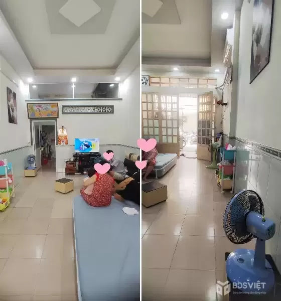 Bán nhà 2 tầng 43m² (3.7x12), Hẻm xe hơi Hương Lộ 2, Ngay Ngã Tư Bốn Xã, chỉ hơn 4 tỷ