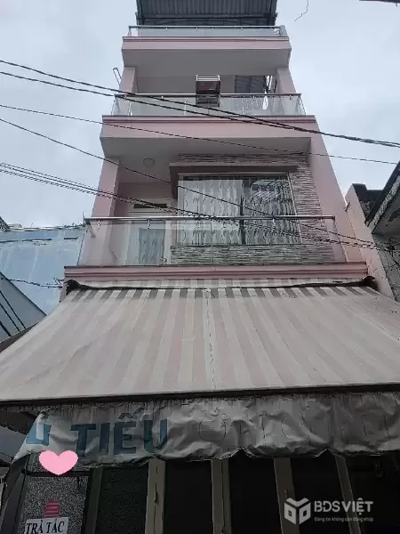 Bán nhà 4 tầng 38m² (4x10), Hẻm xe tải Bùi Tư Toàn, Ngay Kinh Dương Vương, chỉ hơn 4 tỷ