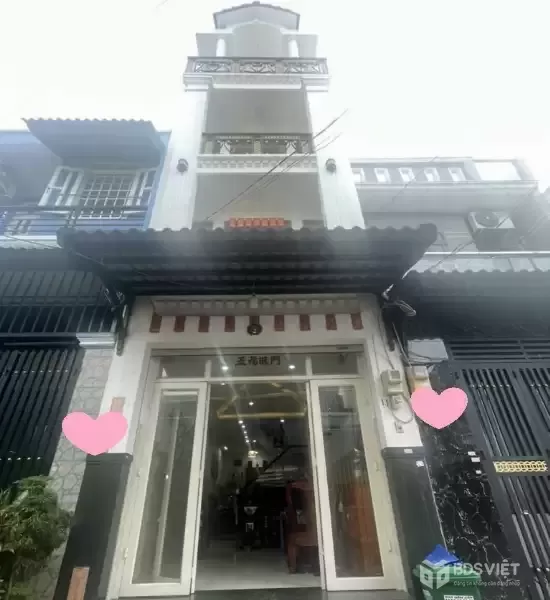 Bán nhà 4 tầng 35m² (3.5x10), Hẻm xe hơi Ngay Mã Lò, Gò Xoài, gần Lê Văn Quới, hơn 4 tỷ