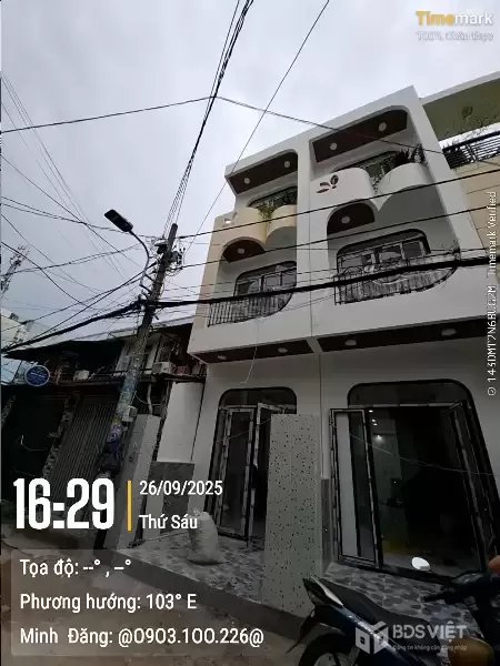 Cặp Siêu Phẩm 51M  3 Tầng Mới Xây Đẹp Hẻm 6M Thông Giá Chỉ Nhỉnh 5Tỷ