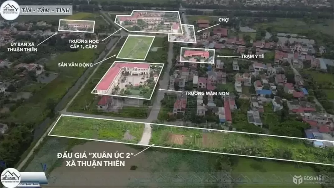 Đấu giá Xuân Úc 2 – Lô đẹp ngay trung tâm Thuận Thiên  ZALO 0567 222 555