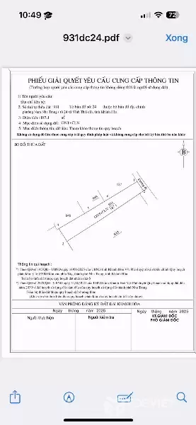 Nhà cách đường chính Thái Thông chỉ đúng 20m, đối diện tiểu học Vĩnh Thái