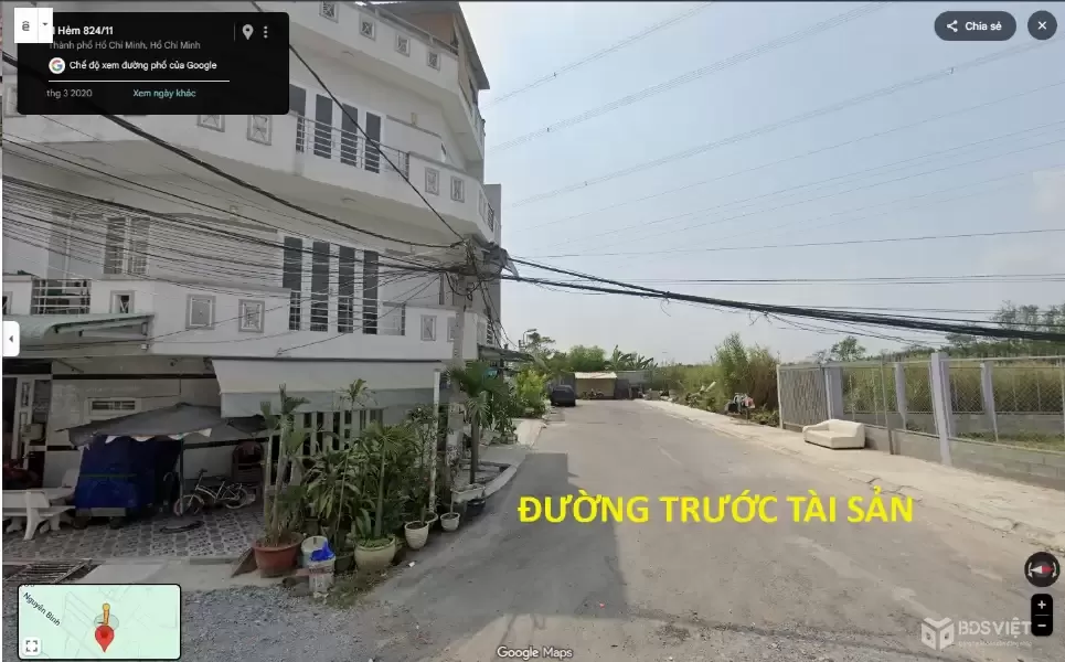 Bán đất 380m2 đường Nguyễn Bình, xã Nhơn Trạch, Nhà Bè, TP Hồ Chí Minh
