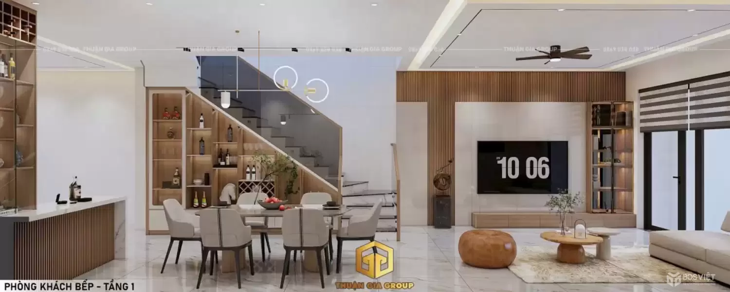 Cho thuê nhà Mỹ Gia gói 8 Diện tích : 100m2
