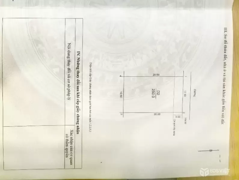 250M KHU ĐÔ THỊ NGUYÊN KHÊ - TRUNG TÂM CỦA XÃ PHÚC THỊNH