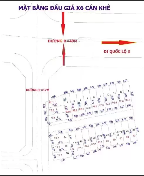 ĐẤT ĐẤU GIÁ X6 – CÁN KHÊ, NGUYÊN KHÊ, ĐÔNG ANH