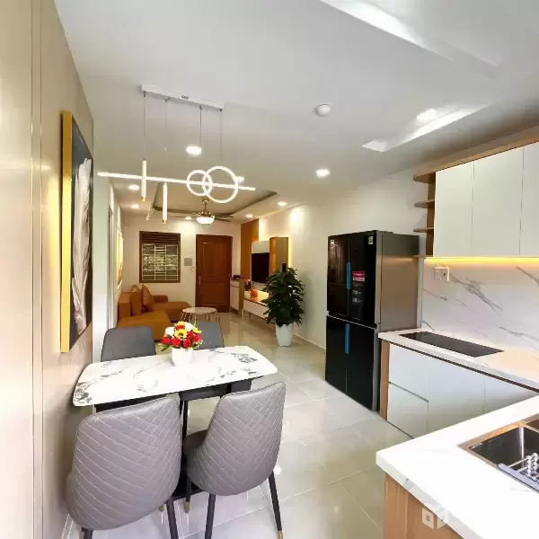 Giá tốt: Căn hộ CT6 - Tầng 2 Vĩnh Điềm Trung. View bang công Tây Nam, cửa chính Đông Bắc thoáng mát cả ngày