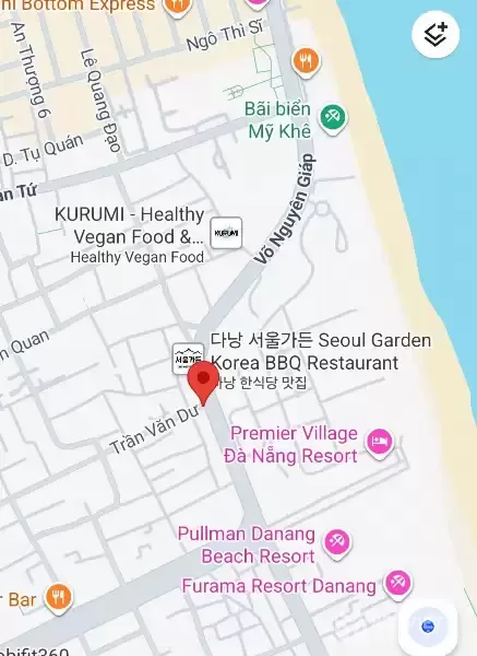 ♥ Nhà gần MT Trần Văn Dư + Võ Nguyên Giáp, đi bộ 1 phút tắm Biển, 80m2, ngang 5m, C4 cũ, 6.x tỷ