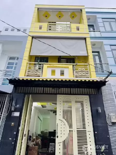 Bán nhà 3 tầng đẹp, 40m² (4x10), Hẻm xe tải 6m, gần Kinh Dương Vương, chỉ hơn 4 tỷ