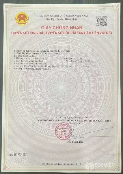 Chỉ 1,6x tỷ sở hữu ngay lô đất hiếm 200m² ngang 12m tại Tân Phong, Kiến Thụy – Giá tốt cho đầu tư  ZALO 0567 222 555