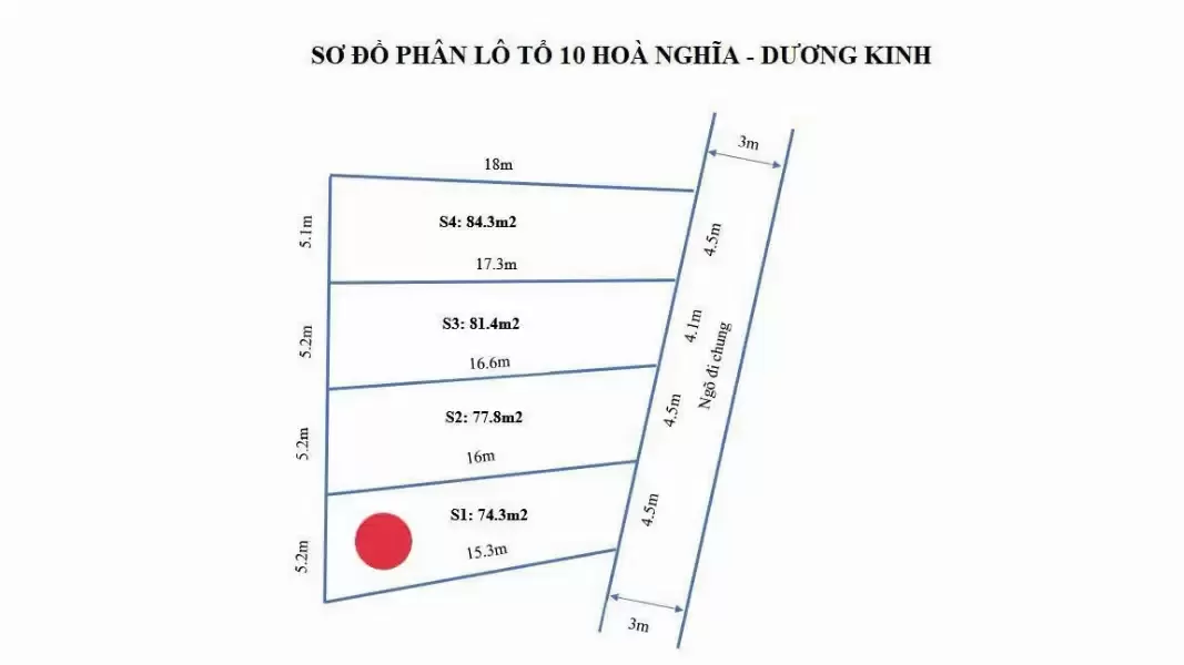 Đất hiếm gần Cầu Rào 3 – Hòa Nghĩa, chỉ 1,1x tỷ  ZALO 0567 222 555