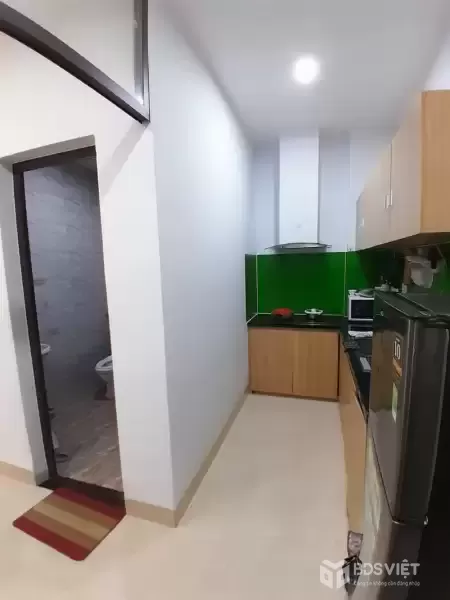 ♥ MT đường 7.5m Man Thiện gần Cổng Sân Bay, 96m2, 6 tầng, 12 căn hộ hiện đại, 15.x tỷ