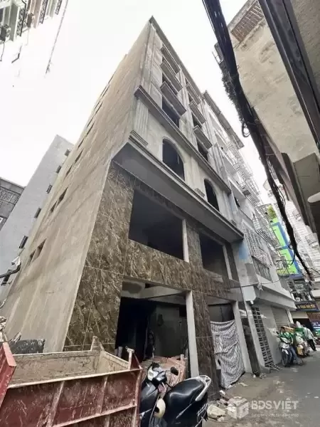 Bán tòa căn hộ dịch vụ Cầu Giấy 60m2, 7 tầng thang máy, thu 1 tỷ/năm, giá 18.5 tỷ