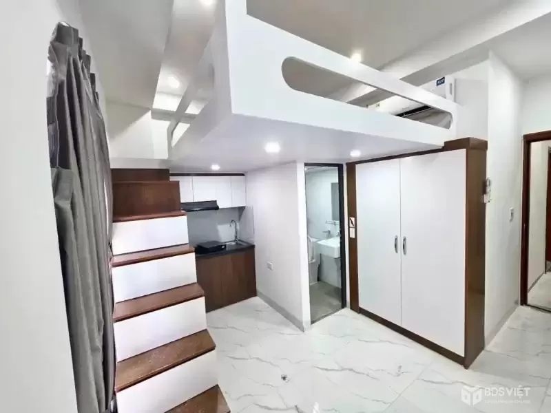 Bán tòa căn hộ dịch vụ Cầu Giấy 60m2, 7 tầng thang máy, thu 1 tỷ/năm, giá 18.5 tỷ