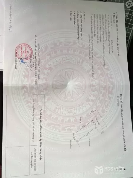 LÔ ĐẤT GIÁ TỐT GẦN KCN ĐỒ SƠN – TDP ĐỀ THÁM, MINH ĐỨC  GIÁ CHỈ 1.X TỶ  ZALO 0567 222 555