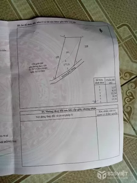 157m2 Thổ cư 100%, Phú Thịnh giá chỉ 450 triệu