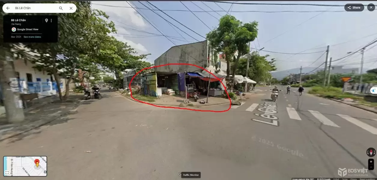 Bán gấp lô đất 2 mặt tiền đường Lê Chân 78m² - Đường 7m5 – Sơn Trà – Đà Nẵng