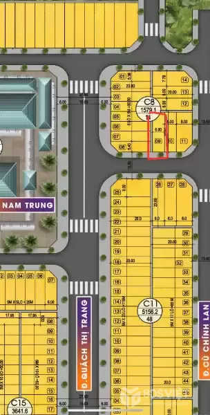 ♥ Đối Diện Chợ Điện Nam Trung, 120m2, ngang 6m, 3 mặt thoáng, tiềm năng kinh doanh, 2.7x tỷ