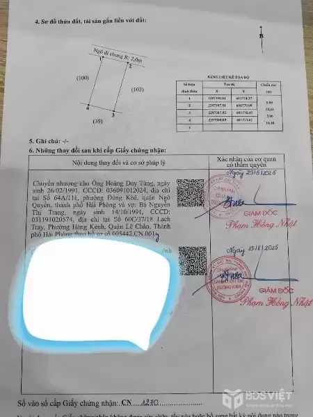 Lô đất giá rẻ nhất đường Nhà Mạc – Hòa Nghĩa, Dương Kinh chỉ 9xx triệu  ZALO 0567 222 555