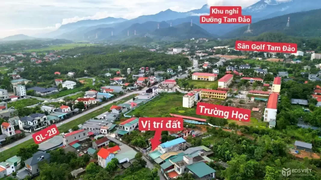 SIÊU PHẨM ĐẤT TRUNG TÂM – GIÁ MỀM – VỊ TRÍ VÀNG HỢP CHÂU, TAM ĐẢO , VĨNH PHÚC