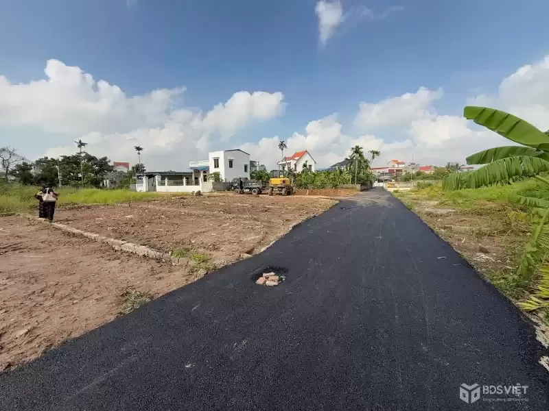 LÔ ĐẤT TUYẾN 2 ĐƯỜNG 361 – TÂN PHONG, KIẾN THỤY – ĐƯỜNG NHỰA Ô TÔ TRÁNH, GIÁ CHỈ 9XX  ZALO 0567 222 555