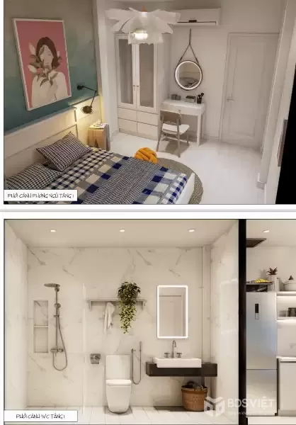 Nhà 2 tầng đẹp mới 100% full nội thất , 3PN – khu dân cư yên tĩnh Phước Hải – giá tốt 3,7 tỷ