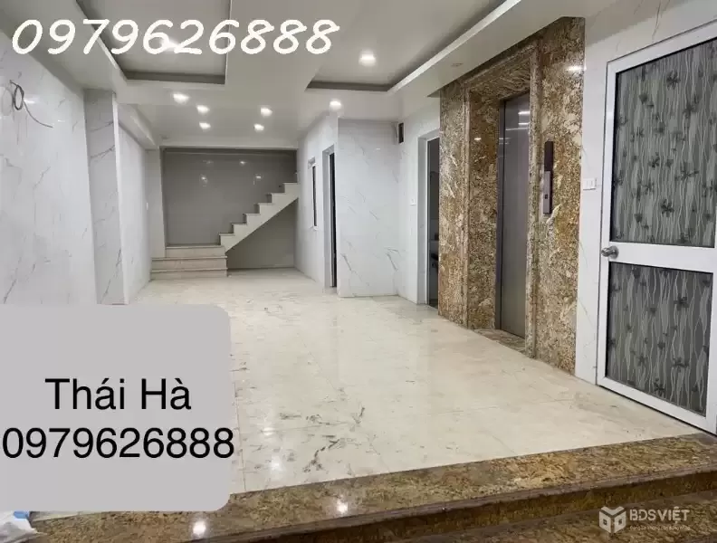 TÒA NHÀ VĂN PHÒNG PHỐ THÁI HÀ - CỰC HIẾM - DÒNG TIỀN ĐỈNH CAO! - 118X6T thang máy NK - Gi.á: 46 tỷ