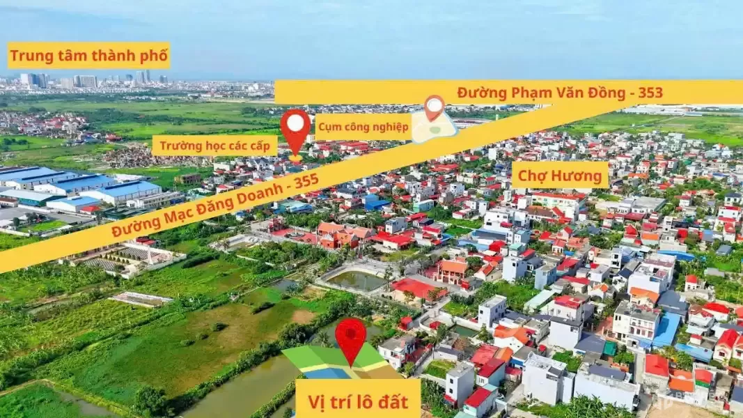 Lô đất F0 NGÕ 48 PHẠM GIA MÔ – HƯNG ĐẠO – DƯƠNG KINH, GIÁ CHỈ 1.7xx TỶ! ZALO 0567 222 555