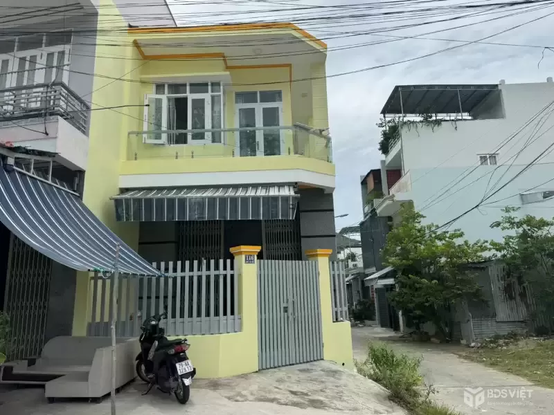 Nhà 2 tầng 2 mặt tiền đường Ngô Văn Sở – gần biển Phạm Văn Đồng , ngang 5m
