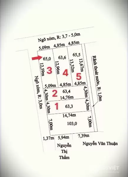 LÔ GÓC 2 MẶT ĐƯỜNG – ĐA NGƯ TÂN TRÀO, GẦN KCN – GIÁ CHỈ 1 TỶ 5XXX  ZALO 0567 222 555