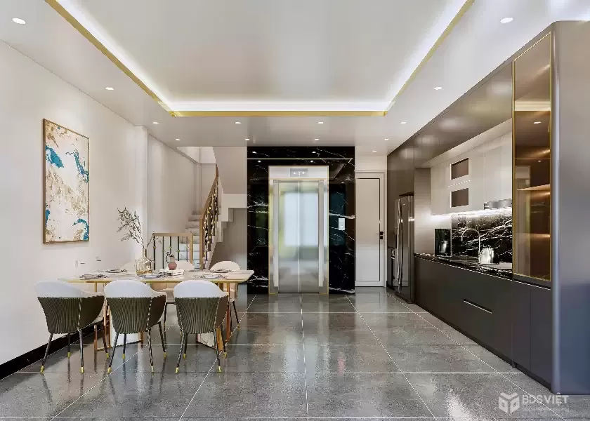 BÁN NHÀ ĐẸP BÁT KHỐI — GẦN CẦU VĨNH TUY 6 tầng full nội thất