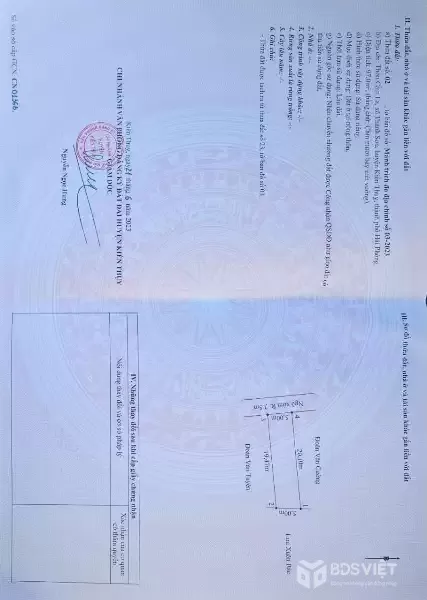 Lô đất 95,5m² mặt đường nhựa 9m – trung tâm Thanh Sơn, Kiến Thụy, giá chỉ 2,3xx tỷ! ZALO 0567 222 555