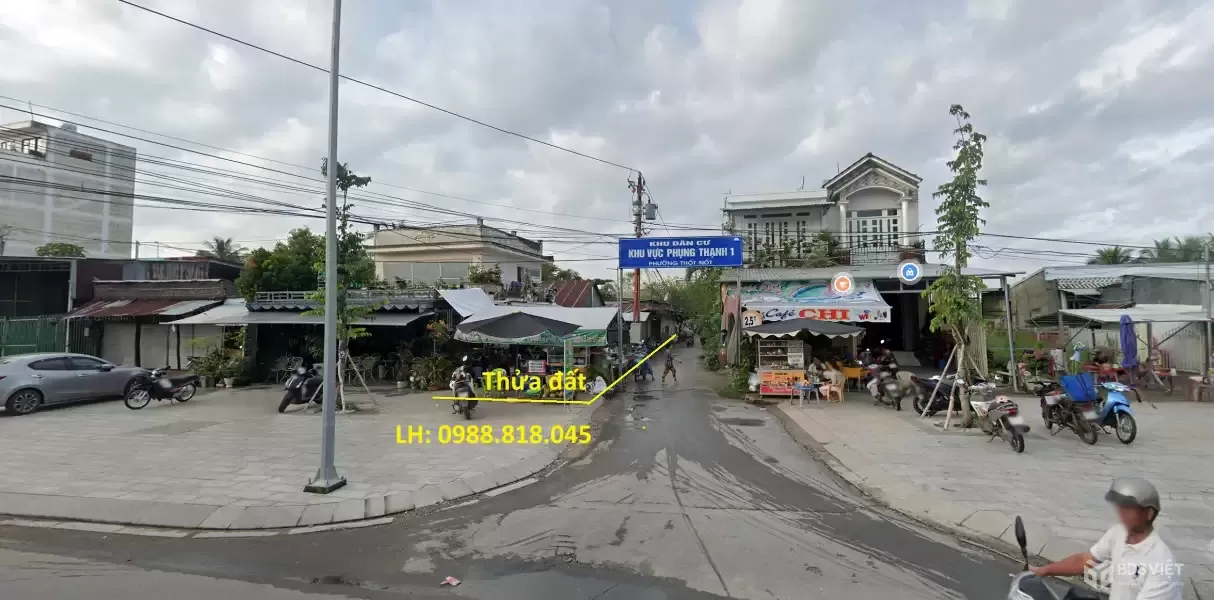 Ngân hàng phát mại nhà mặt quốc lộ 91, khu dân cư Phụng Thạnh 1, Thốt Nốt, Cần Thơ, 206m2, miễn TG