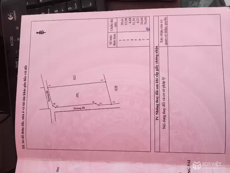 BÁN ĐẤT ĐANG CHO THUÊ - BÌNH MINH, ĐỒNG NAI