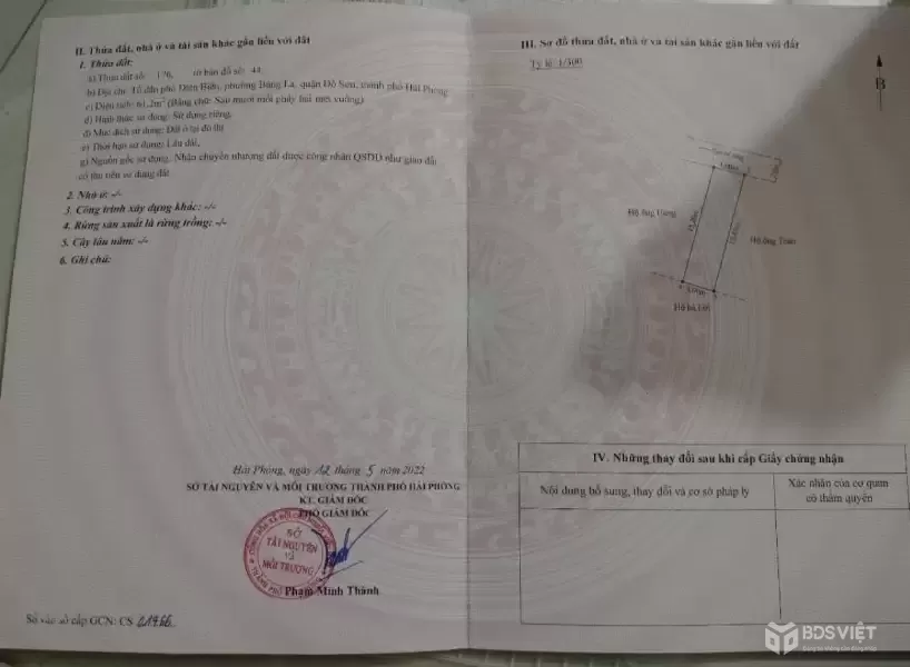 LÔ ĐẤT 7XX TRIỆU – GIÁ HIẾM KHU BÀNG LA, GẦN CHỢ – ĐẦU TƯ THANH KHOẢN CAO  ZALO 0567 222 555