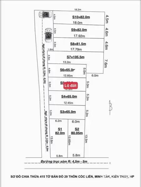 LÔ ĐẤT 9XX TRIỆU – GIÁ HIẾM TẠI CỐC LIỄN MINH TÂN – NGÕ NHỰA Ô TÔ – THANH KHOẢN CAO  ZALO 0567 222 555