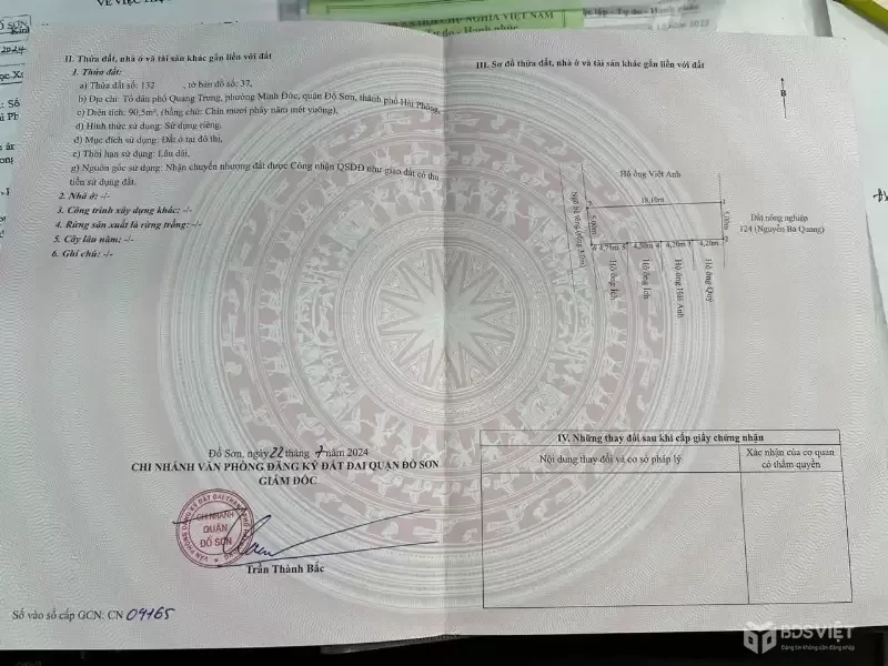 90.2M² GIÁ 1.5X TỶ – HIẾM TẠI QUANG TRUNG MINH ĐỨC – GẦN TRỤC THƯỢNG ĐỨC  ZALO 0567 222 555