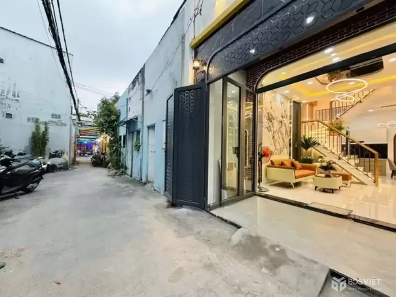 Nhà HXH Đường Nguyễn Văn Khối - Phường Thông Tây Hội (P.9-GV)