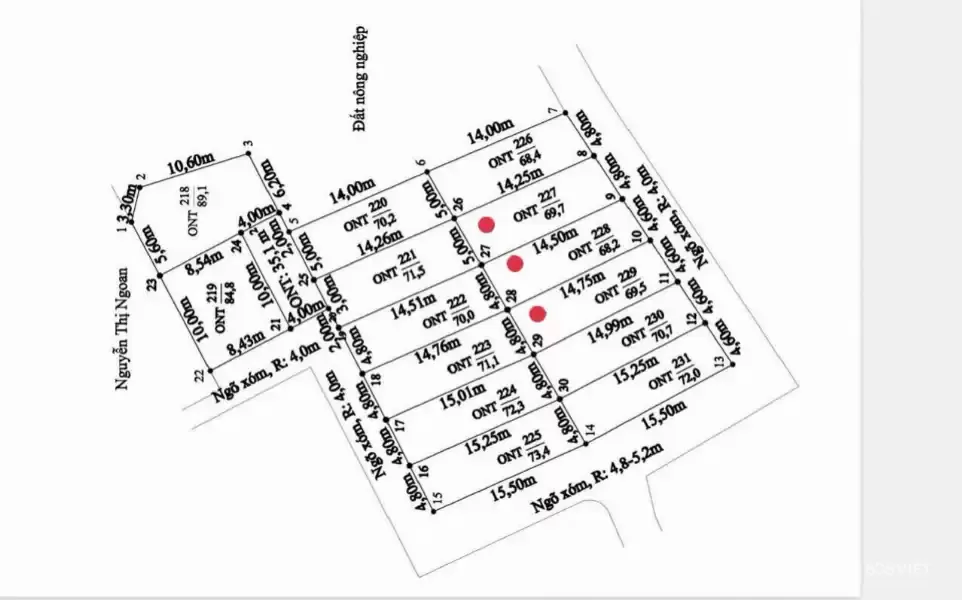 CHÍNH CHỦ BÁN LÔ NGŨ PHÚC – 69M² – NGÕ NHỰA 4M Ô TÔ TRÁNH – GẦN KCN – GIÁ ĐẦU TƯ  ZALO 0567 222 555