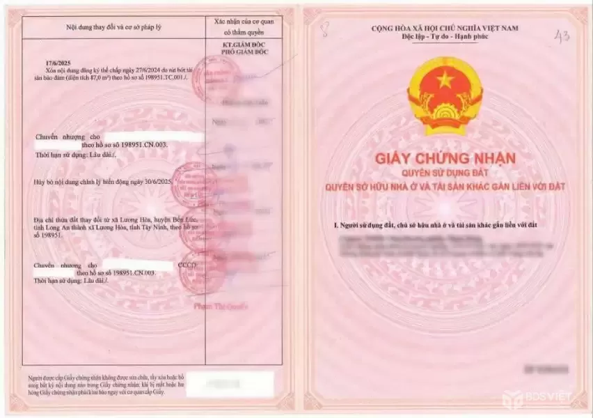 HIẾM CÓ KHÓ TÌM - DUY NHẤT  ĐẤT NỀN SẴN SỔ - ĐƯỜNG 20M -  ĐT830 - TIỆN ÍCH ĐẦY ĐỦ - TÂY SÀI GÒN